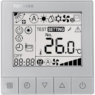 Commande filaire simplifiée Toshiba